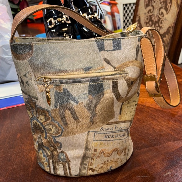 Van Gogh Leather handbag - Picture 2 of 8